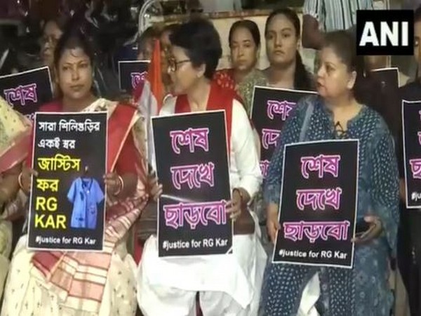 Candlelight Vigil in Siliguri Protests Against Kolkata Doctor's Tragic Murder