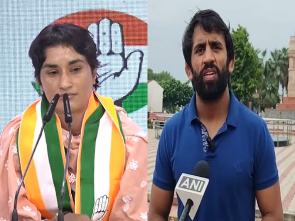 Wrestlers Vinesh Phogat and Bajrang Punia Resign from Railways to Join Congress Ahead of Haryana Polls