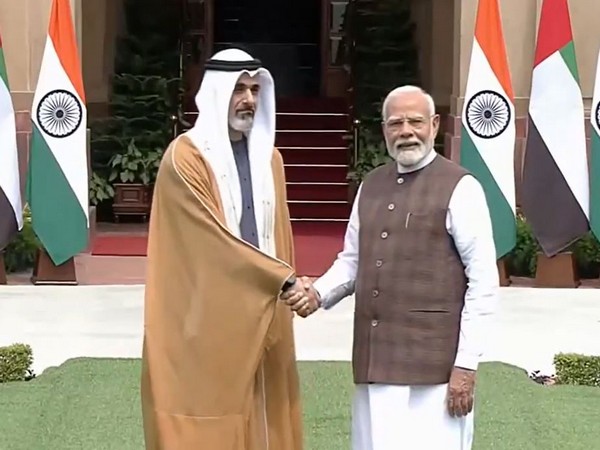 Historic Tradition: UAE Crown Prince Plants Sapling Honoring Gandhi's Legacy in India