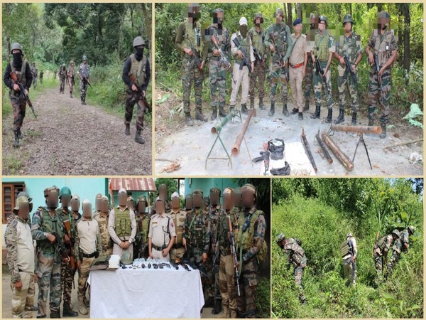 Indian Army & Security Forces Recover Large Arms Cache in Manipur Operations