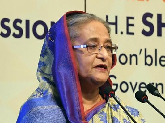 PM Sheikh Hasina inaugurates construction of China-financed Padma rail link project