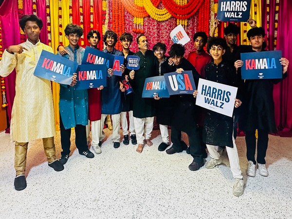 South Asians Rally for Kamala Harris at Navratri Event