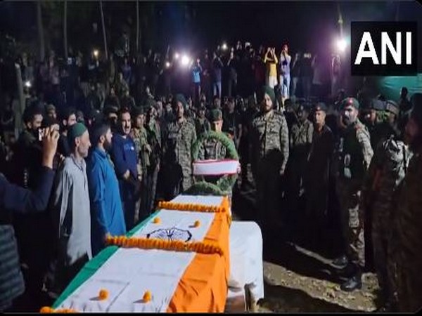 Farewell to a Hero: Tributes Paid to Fallen Soldier Hilal Ahmad Bhat