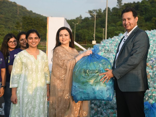 Reliance Foundation collects 78 tonnes of waste plastic bottles for recycling