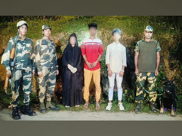 BSF Captures Bangladeshi National and Rohingyas in Tripura