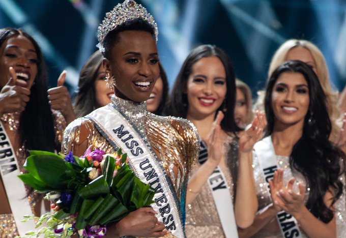 South Africa's Zozibini Tunzi named Miss Universe 2019