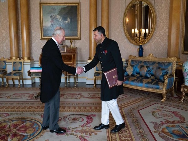 Indian envoy Vikram Doraiswami rides to Buckingham Palace to present credentials to King Charles