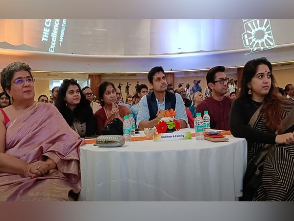 Aamir Khan attends event with daughter Ira, son-in-law Nupur, ex-wife Reena Dutta