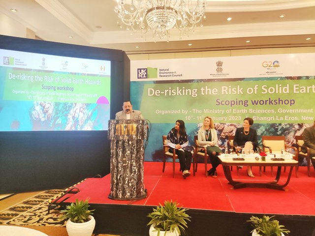 Dr Jitendra Singh inaugurates Indo-UK Workshop on 'Earth Hazards'