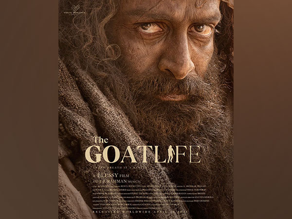 Prabhas unveils first look poster of Prithviraj Sukumaran's 'The Goat Life'