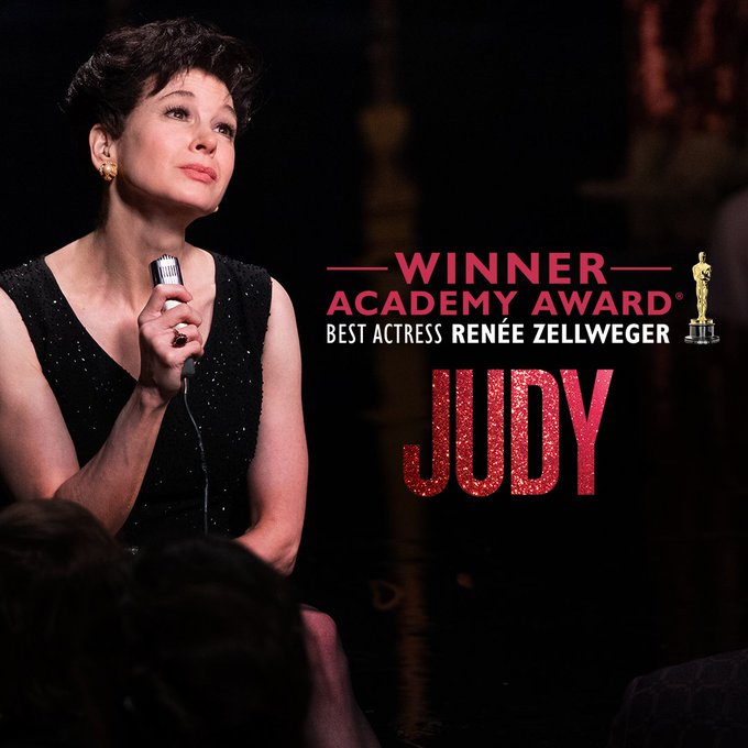 Renee Zellweger takes home Best Actress Oscar for ‘Judy’