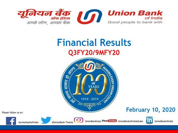 Union Bank reports Q3 profit of Rs 575 crore, asset quality remains poor