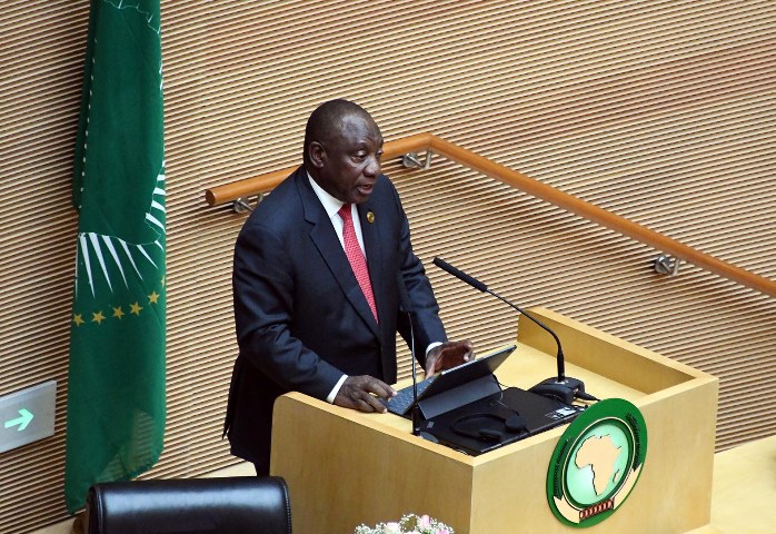 President Ramaphosa takes over chairship of AU from Egypt President
