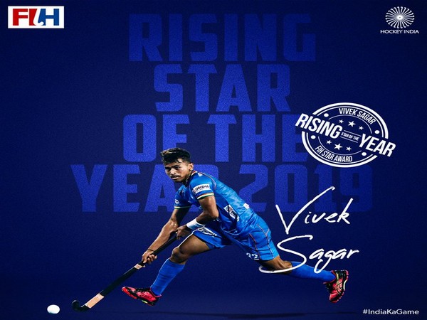 Hockey India congratulates Vivek Sagar Prasad on winning FIH Rising Star of Year award