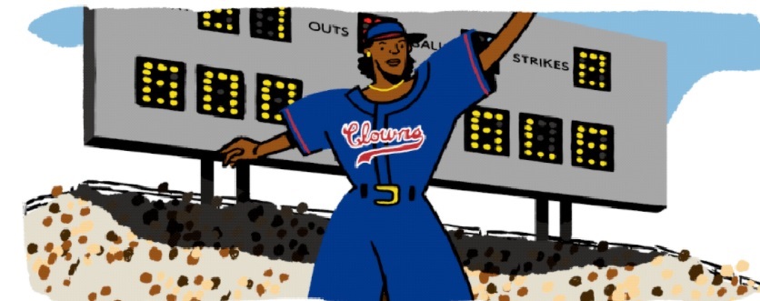 Google honors first woman to play professional baseball with animated doodle