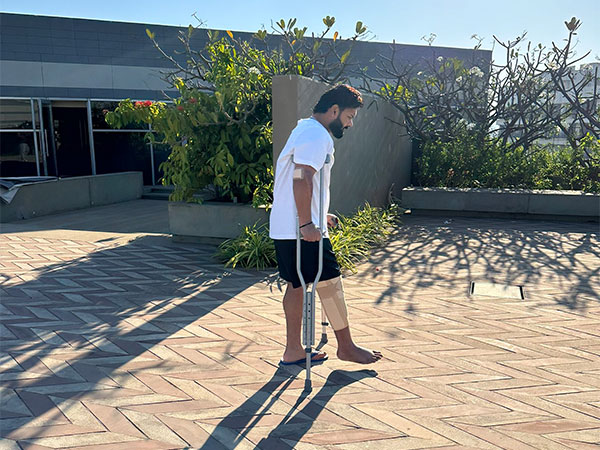 "One step forward, one step stronger": Rishab Pant shares picture of his walk after horrific car accident