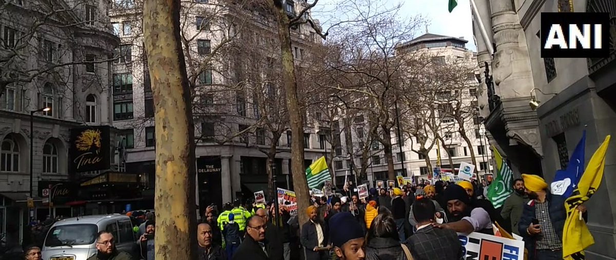 Watch: Pak's ISI backed Khalistanis attacked British Indians outside Indian High Commission in London