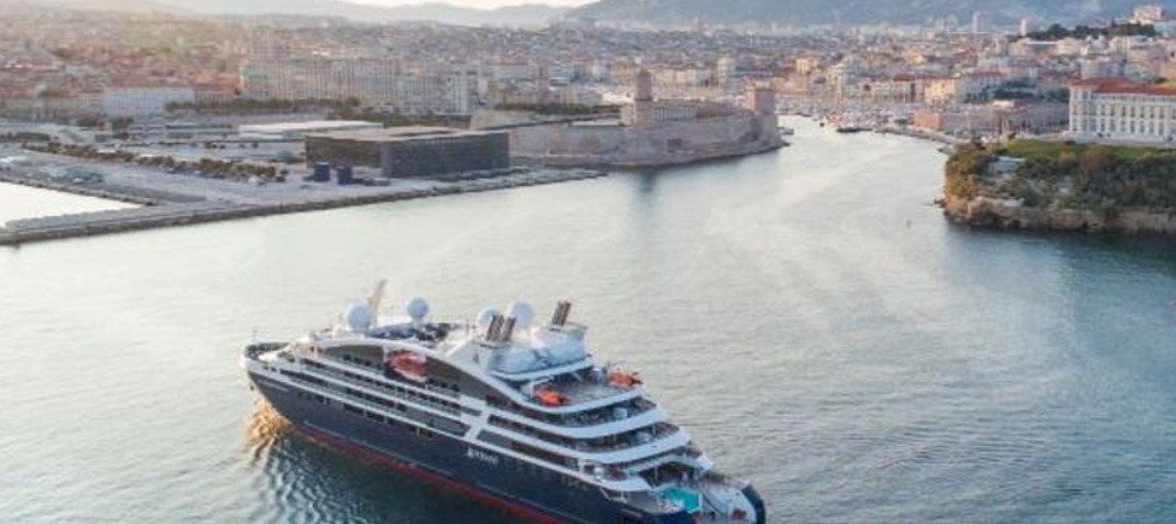 Greek island Corfu welcomes first cruise ship of new season