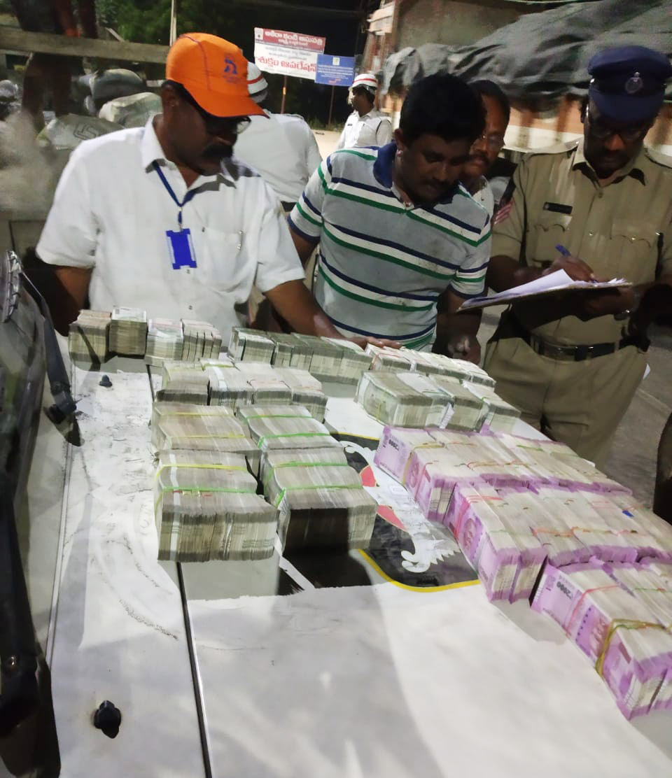 Andhra police seized cash worth Rs 1.9 cr in run-up for LS polls 