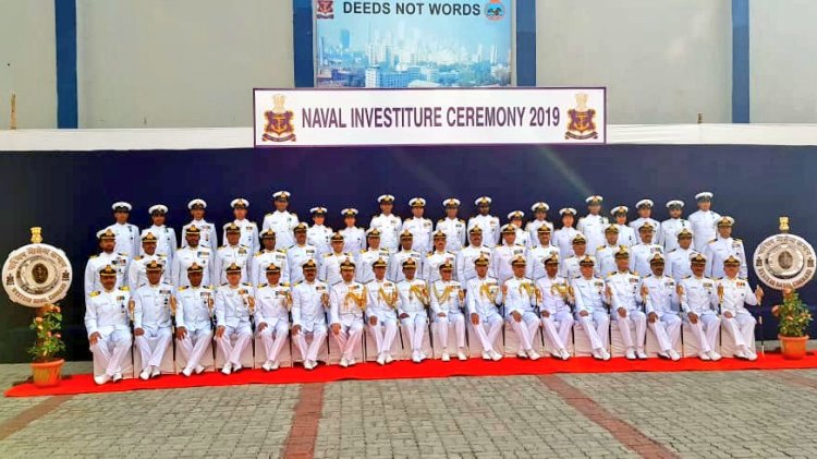 Naval Investiture Ceremony witnessed by dignitaries of IN, families of awardees 