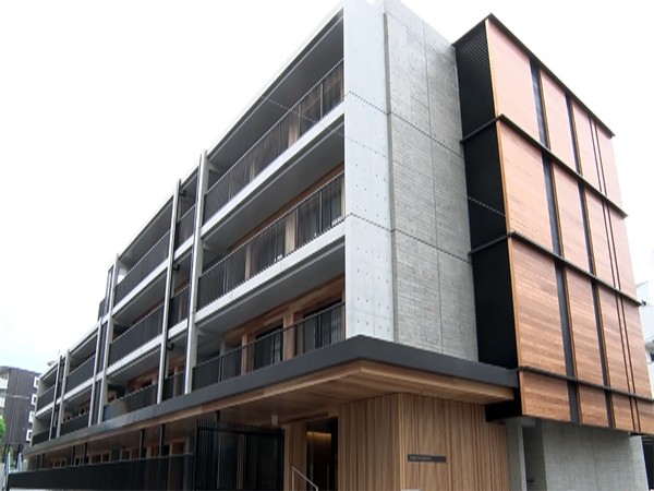 Shimizu Corporation constructs apartments with wood, concrete to protect from natural disasters