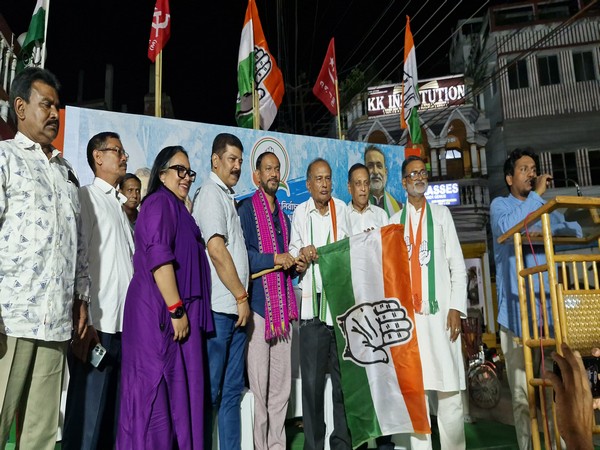 Former BJP MLA Arun Chandra Bhowmik joins Congress ahead of Lok Sabha elections