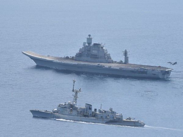 Indian-French navy high intensity combat exercise on last day of 'Varuna'