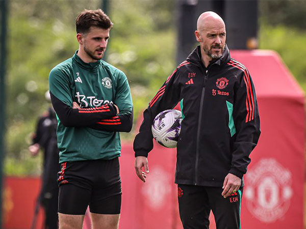 "It's a minor issue": Manchester United coach Ten Hag on Mason Mount's injury 