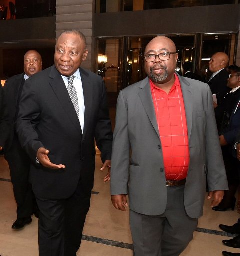 President Ramaphosa leading South African delegation at ILO Centenary 