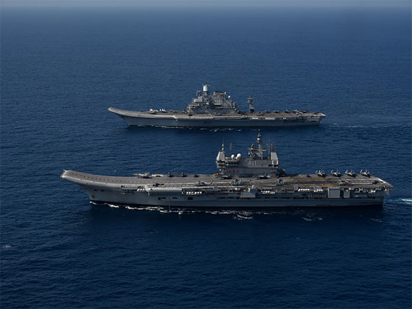Indian Navy's Multi-Aircraft Carrier Force showcased