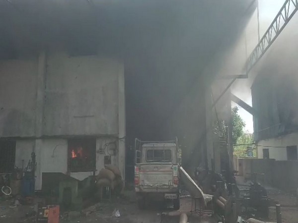 Three injured as fire breaks out at engineering unit in Telangana's Sangareddy 
