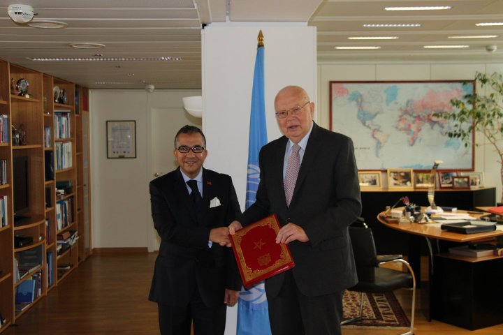 New Representative of Morocco presents credentials to head of UN Office at Vienna 