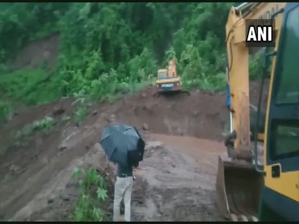 Movement on Mumbai-Goa highway disrupted due to landslide in Maharashtra's Raigad