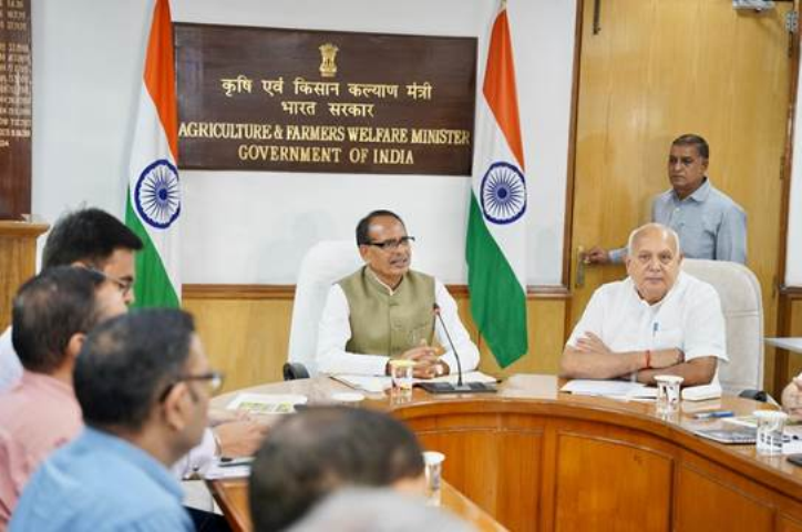 Shivraj Chouhan Holds Meetings with UP and MP Agriculture Ministers to Boost Sector Growth
