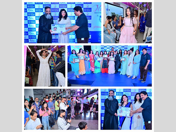 Punekars witness the first ever fashion runway in a moving metro