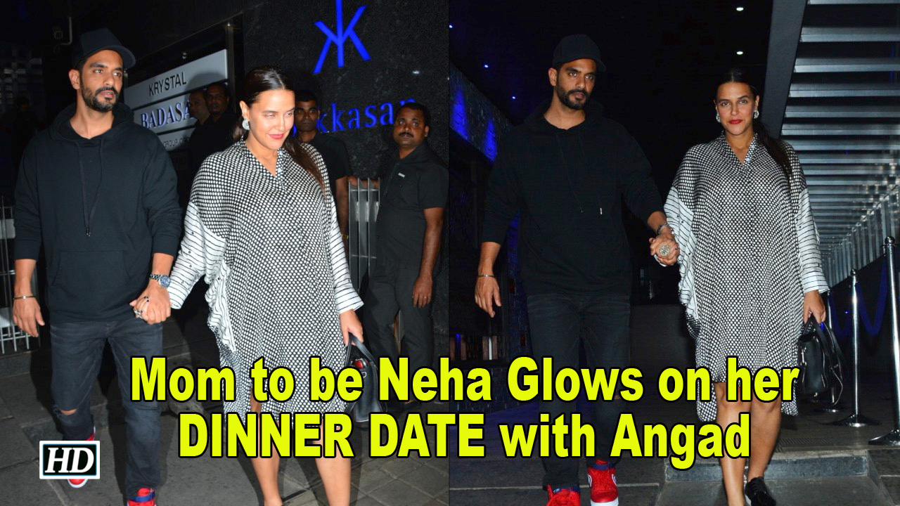 Mom to be Neha Glows on her DINNER DATE with Angad 