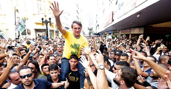 Brazilians vote for presidential race led by Jair Bolsonaro