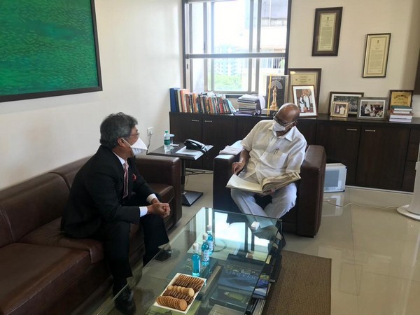 NCP chief Sharad Pawar meets  Japan Consul-General, discusses need to expand bilateral relations 