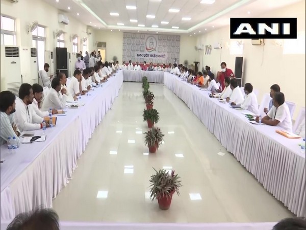 UP Assembly polls: Priyanka Gandhi chairs Congress election panel meeting in Lucknow 