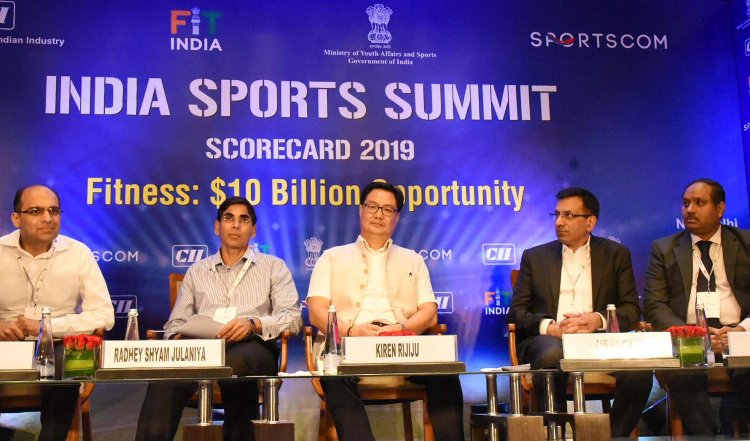 Kiren Rijiju calls upon private sector to play big role in promoting fitness 