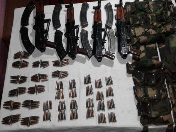 Indian Army thwarts Pak-backed terrorists' bid to smuggle weapons into J-K, recovers rifles, ammunition