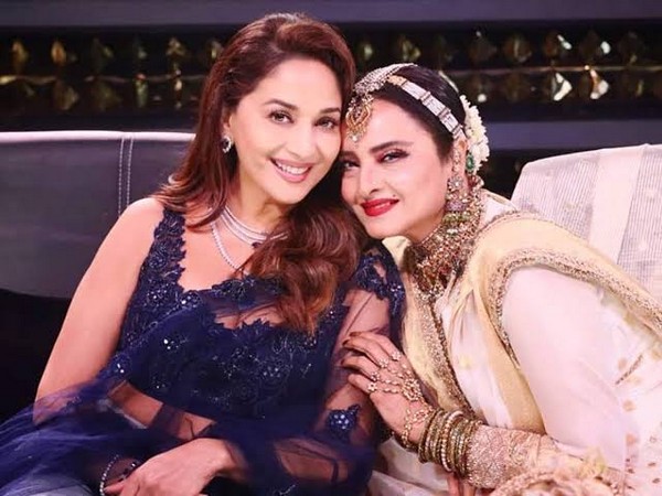 'Even today everyone is crazy about you': Madhuri Dixit in birthday note to Rekha