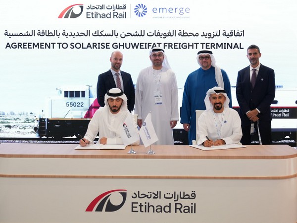 Etihad Rail Moves Toward Sustainability with Solar-Powered Freight Terminal