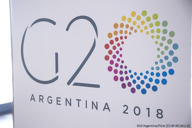 G20 major economies statement omits past pledges to fight protectionism