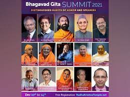 Renowned Speakers from All Over World to Attend JKYog Bhagavad Gita Summit