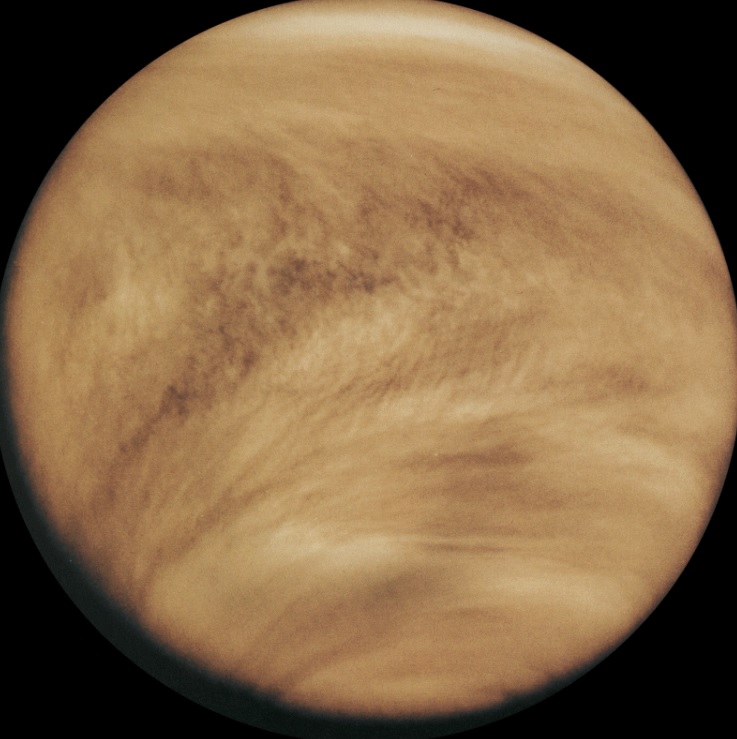 Japanese researchers discover gigantic structure in clouds covering Venus