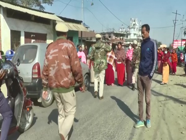 Locals block traffic after 2 persons shot dead by unidentified assailant in Manipur