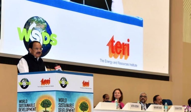 India to achieve 175 GW renewable energy target by 2022 says VP at WSDS 2019