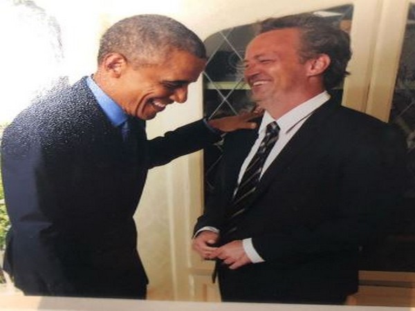 Matthew Perry is crushing over Barack Obama in his new Instagram post