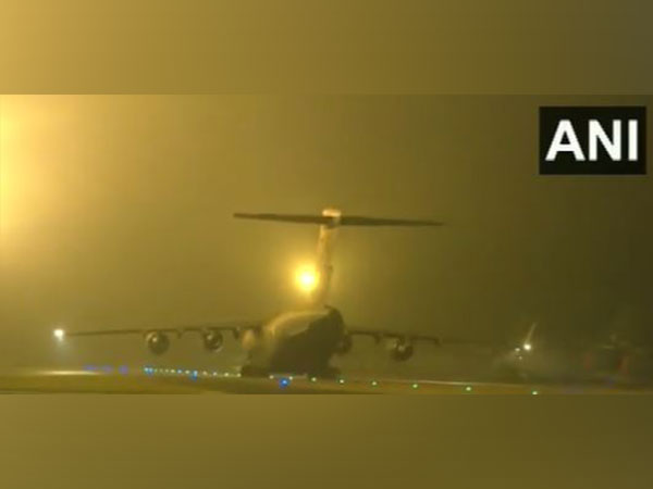 Seventh Operation Dost flight departs from Ghaziabad's Hindon Airbase for Syria and Turkey 